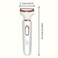 thumbnail image 2 of QJUHUNG 4-In-1 Electric Lady Shaver - Painless Cordless Body Hair Removal Epilator  Nose Hair Eyebrow Trimmer  Armpit Leg Hair Shaving Razor for Smooth Skin, 2 of 7