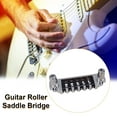 thumbnail image 1 of Tying chord plate,Tail Piece Code O Matic Plate Piece Code Roller Plate Tail Piece Stop Rod Compatible Tp-6 Stop Rod Saddle Tp-6 Stop Matic Plate Tail Tune O Matic Part Compatible With Les Zdhf, 1 of 6