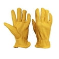 thumbnail image 1 of Household Protection Equipment Housework Repairing Welding Garden Safety Hide Leather Work Gloves ,Durable Material, 1 of 4