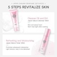 thumbnail image 3 of ExquisiteSakura Skincare Gift Set, Luxury Glass Bottle Skincare Kit Gift for Women Teenage Girls, Cleanser, Toner, Serum, Eye Cream & Moisturizer, 3 of 5