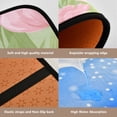 thumbnail image 2 of RMDQTR Shower Curtain and Rug Sets 4pcs Bathroom Sets Includes 12 Free Hooks 66" x 72" Blush Tulip Meadow, 2 of 7