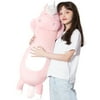 MorisMos Giant Unicorn Plush Stuffed Animal Long Pillow 36.2''