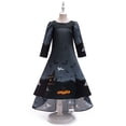 thumbnail image 5 of MUXiin Toddler Halloween 3-4 Years,Girls Halloween Pageant Dress Long Sleeve Printed Party Gown for, 5 of 9