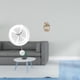 thumbnail image 2 of Reloj de pared,Reloj de pared decorativo para baño y dormitorio.,Reloj de pared redondo silencioso y sin tictac,regalo,Estatua abstracta,Estatua abstracta para decoración del hogar,escultura, 2 of 8