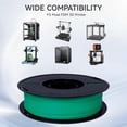 thumbnail image 4 of Epelay PLA Plus 3D Printer Filament, 1.75mm, 1kg Spool, Green, Compatible with Most FDM Printers, 4 of 8