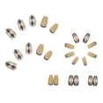 thumbnail image 2 of Parche para uñas HUOGUO, a cuadros, extraíble con pegamento, 24 unidades, Sweet Style, 2 of 5