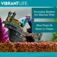 thumbnail image 3 of Vibrant Life Shipwreck Polyresin Aquarium Decor, Multicolor, 10.25" x 3.75" x 6.75", 3 of 8