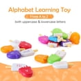 thumbnail image 4 of Juguete de aprendizaje del alfabeto USATDD ABC Alphabet, 52 unidades, 4 of 7