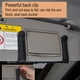 thumbnail image 3 of Soporte de caja de tejido de Bling Car, servilletero de pañuelos de visera solar del coche con diamante de cristal brillante Accesorios de coche Bling para mujeres (azul negro) oso de fresa  Hogar, 3 of 3
