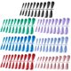 thumbnail image 1 of DIY Press on Nails: 140PCS Uñas postizas mate de color sólido Uñas artificiales para niña, 1 of 8