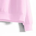 thumbnail image 5 of Aoiroe 2 Pack Womens Pullover Oversized SweatshirtsMock Turtleneck Lightweight Tunic Fall Pullover, Womens Oversized Sweatshirts, Women's Slim Fit Lightweight Long Sleeve Knitted Pullover, Pink M, 5 of 9