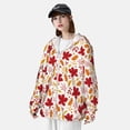 thumbnail image 3 of Balery fall laef Maple Sudadera ligera de manga larga con capucha y protección solar UPF 50+ para hombre y mujer, ideal para pesca y running-Medium, 3 of 7