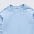 thumbnail image 5 of TOWED22 Toddler Baby Boy Clothes Infant Fall Winter Outfit Solid Color Long Sleeve Pant Top Set 2Pcs Sweatshirt Outfits Set, 5 of 6