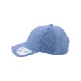 thumbnail image 3 of Infinity Her GABY Women's Perforated Performance Cap-Periwinkle/ Floral, 3 of 4