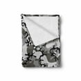 thumbnail image 2 of Camo Soft Flannel Fleece Throw Blanket, Camouflage Concept Concealment Artifice Hiding Force Uniform Pattern Fashion, Cozy Plush for Indoor and Outdoor Use, 70" x 90", Black Grey Grey, by Ambesonne, 2 of 6