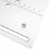 thumbnail image 4 of 2 in 1 Router Table Insert Plate Aluminum Alloy Table Flip Board for Woodworking Bench Milling Trimming Machine Silver, 4 of 4