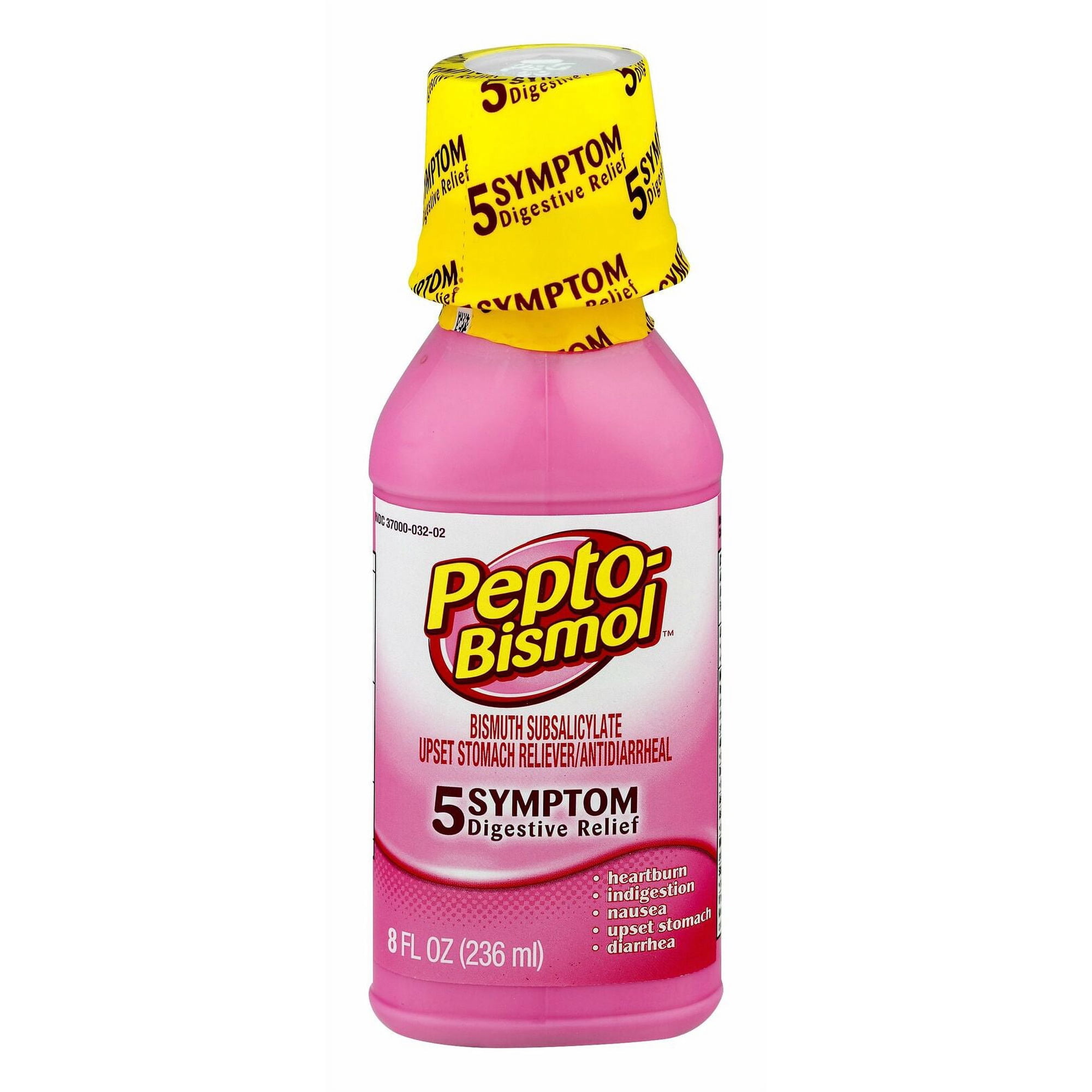 Pepto-Bismol Liquid Original - 8 oz, Pack of 2