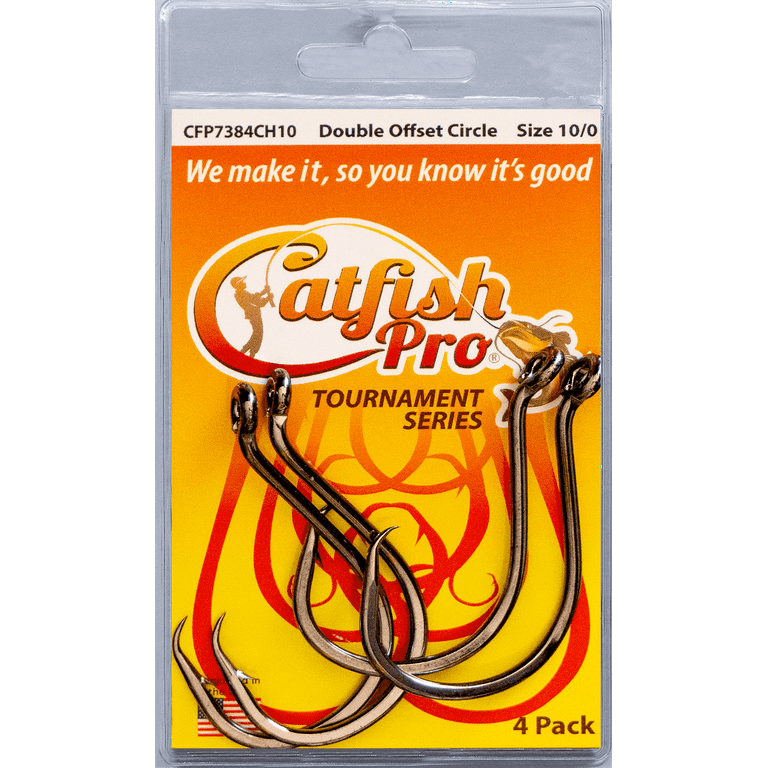 5 Packs of Catfish Pro Tournament Series Double Offset Circle