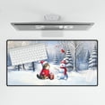 thumbnail image 4 of Hello Winter Exotic Shorthair Football Snowman Welcome Snowy Morning Desk Mat Full Keyboard Mouse Pad Cat Lover Kitten Owner Gifts Large Mousepad - 01012, 4 of 5