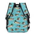 thumbnail image 4 of Fotbe Mallard Ducks Swimming In The Lake Mochila Casual con Estampado para Escuela, Viajes y Actividades al Aire Libre - Duradera, Ligera y Cómoda, 4 of 5
