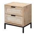 thumbnail image 4 of Alden Décor Ian 2 Drawer Side Table, 4 of 5