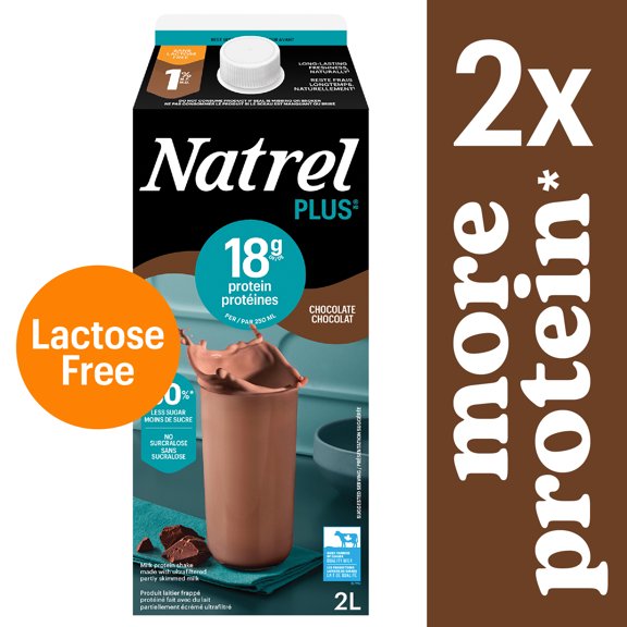 Natrel Plus Chocolate Protein Milk 2L