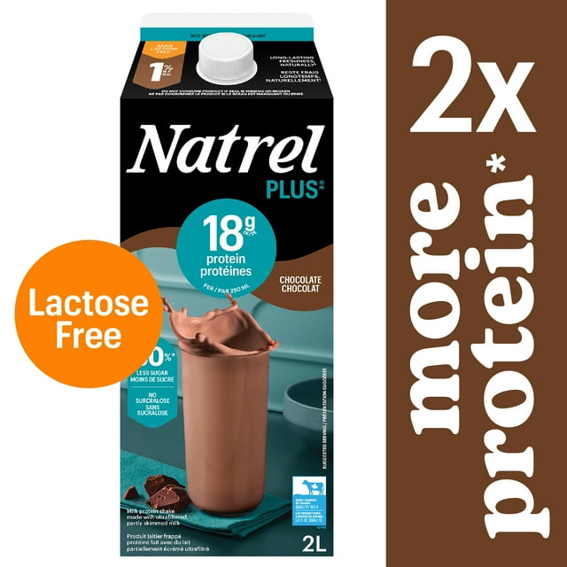 Natrel Plus Chocolate Protein Milk 2L
