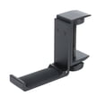 thumbnail image 1 of Cateissary Nuevo soporte Universal duradero en forma de L para auriculares, soporte de pared para auriculares con gancho Simple, soporte para auriculares de Cables de audio/vídeo Negro Tipo 1, 1 of 6