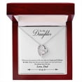 thumbnail image 4 of To My Daughter Always Be Safe From Dad Forever Necklace w Message Card, 4 of 20