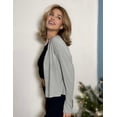 thumbnail image 3 of Zeagoo Womens Long Sleeve Shrug Summer Lightweight Cropped Open Front Shrugs Bolero Cardigan for Dress, 3 of 5