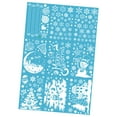 thumbnail image 1 of GROWTH TANK 9 Pieces Christmas Decoration Window Clings Christmas Tree PVC Home Decor Window D, 1 of 9