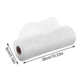 thumbnail image 2 of DEELLEEO 1 Roll Poly Burlap Deco Mesh - Deco Poly Decorative Mesh Ribbon Wrapping Ribbon without Foil Rolls for Home Door Wreath Decoration DIY Crafts Making (White/10 Inches x 10 Yards), 2 of 9