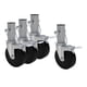 thumbnail image 3 of Ruedas giratorias para andamio de 5 pulgadas, 4 Uds., rueda giratoria de goma de 360 grados, piezas de repuesto versátiles con frenos de bloqueo, 3 of 8
