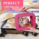 thumbnail image 4 of Bolsa de maquillaje Pinkmik, transparente, impermeable, para cosméticos de viaje, 4 of 7