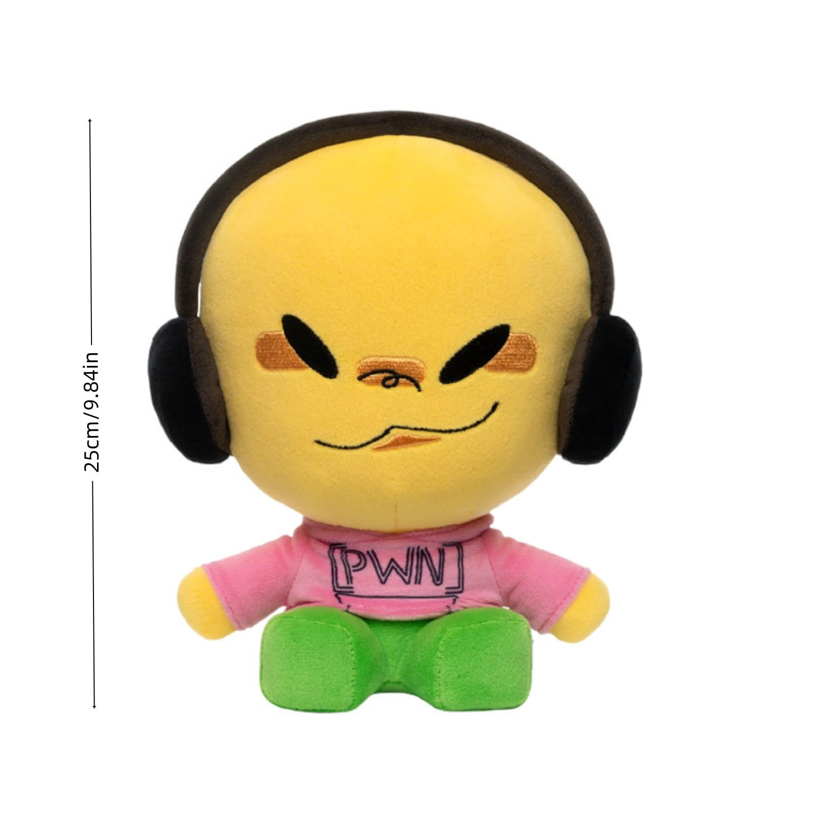 9.8In Andrew Plush Toy Game Bad Things PWN Stuffed Doll