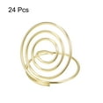 thumbnail image 3 of Table Number Holders 30mm Tall 30mm Base Width Mini Circle Golden, 24 Pieces, 3 of 5