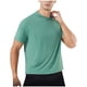 thumbnail image 2 of pstuiky camiseta de hombre, Camisa de verano de manga corta con capucha y cremallera con múltiples bolsillos para hombre camisas casuales para hombre xxl, 2 of 9