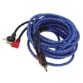 thumbnail image 1 of Cables de Amplificador de Audio para Automóviles Unique Bargains 5m 16.4ft Compatible con Cableado Completo de Amplificador Azul 1 Pcs, 1 of 6