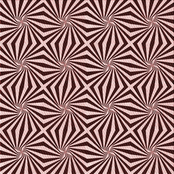 Ahgly Company Machine Washable Indoor Square Transitional Deep Rose Pink Area Rugs, 6' Square