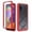 Red, variant on SaniMore for Samsung Galaxy A31 Case, Rugged PC Back & TPU Bumpers Two-Layer Structure Transparent Cover with PET Screen Protector Shockproof Protective Shell for Samsung A31, Black