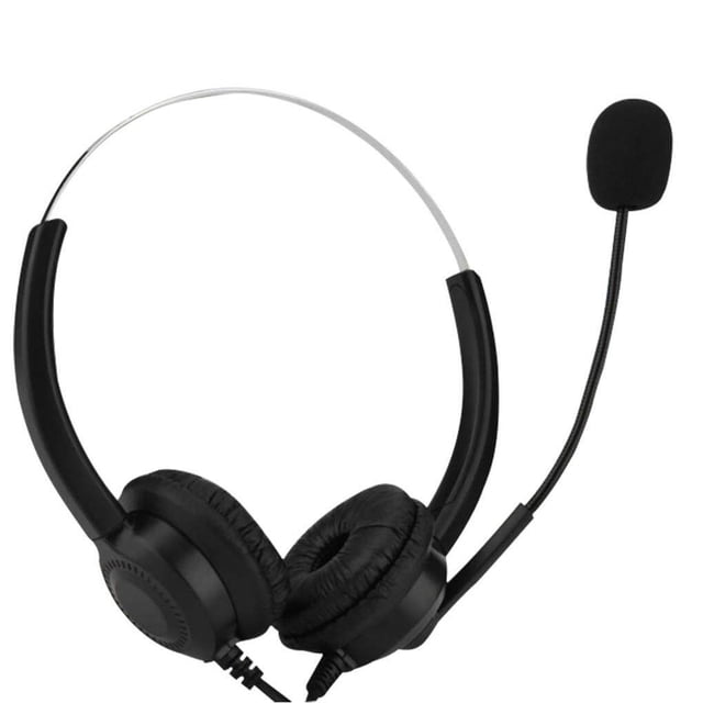 Langgg USB Headset Computer Headset Customer Service Headset Operator Headset Telephone Headset
