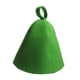 thumbnail image 2 of Protección contra la cabeza del sombrero de sauna Capa de sauna para bañarse Spa Baño de baño Men Verde, 2 of 9