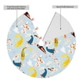 thumbnail image 2 of Picia Japanese Carps Print Christmas Tree Skirt , Christmas Tree Skirt Ornaments for Merry Christmas Holiday Party Decorations Indoor Outdoor-30", 2 of 7