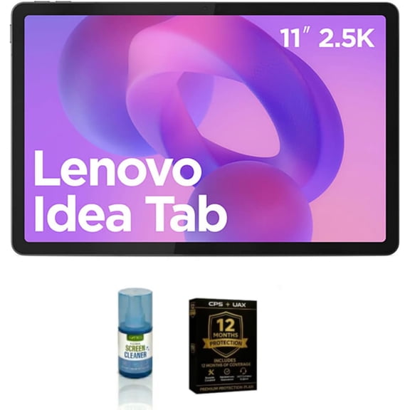 Lenovo IdeaTab 11" 2.5K Tablet 8GB RAM 128GB Android 15 Bundle
