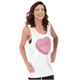 thumbnail image 4 of Valentines Day Sarcastic Candy Heart Tank Top Tee Shirt Women Brisco Brands S, 4 of 6