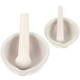thumbnail image 4 of Pretyzoom 2Sets Ceramic Pestle and Grinding Bowl Set for Household Spices Pills and Seasoning, 4 of 7