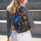 thumbnail image 5 of Easygdp Starry Night Charging Dinosaur Mochila de Lona Resistente para Laptop, Compatible con Laptops de 15 a 17 pulgadas, Ideal para Escuela, Trabajo y Viajes-Medium, 5 of 5