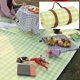 thumbnail image 1 of Alfombra de camping lavable para picnic en la playa 150x200cm Correa de cuero gruesa Senderismo al aire libre Suministros turísticos Manta portátil plegable impermeable multiusos para viajes de, 1 of 5