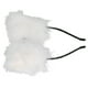thumbnail image 2 of Diadema con orejas de gato peludas artificiales, diadema para mujer, diadema para fiesta, Cosplay, vida diaria, color blanco, 2 of 14