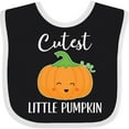 thumbnail image 3 of Inktastic Halloween Cutest Little Pumpkin Boys or Girls Baby Bib, 3 of 4